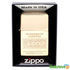 Zippo Logo High Polish Brass Lighter - 28145